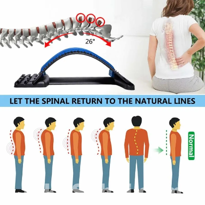 Backpain Relief Support With Chair Belt